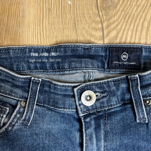 NWOT AG ADRIANO GOLDSCHMIED THE JODI CROP JEANS - Picture 4 of 5